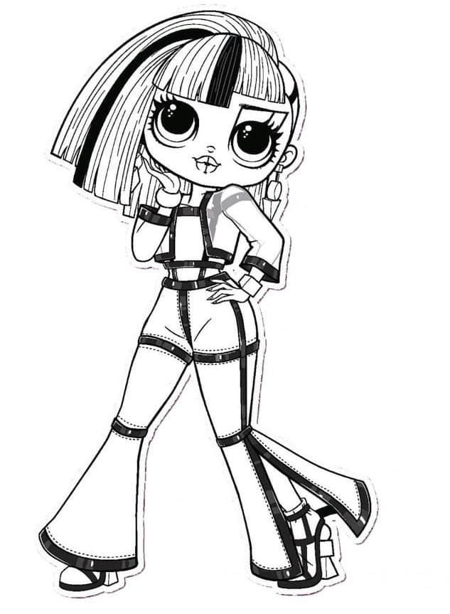 Angles LOL OMG ausmalbilder