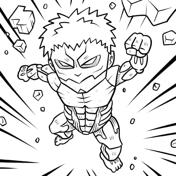 Anime Attack on Titan ausmalbilder