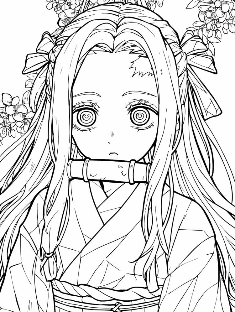 Anime Demon Slayer ausmalbilder