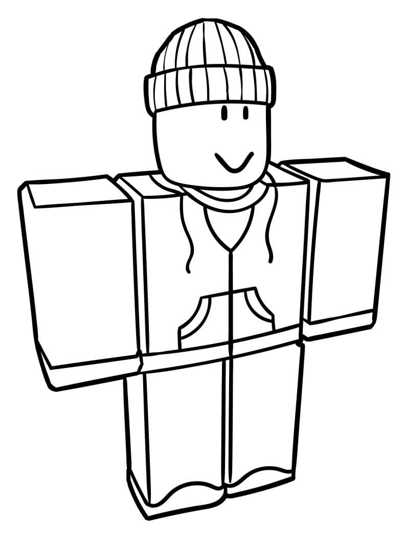 Animiertes Roblox ausmalbilder