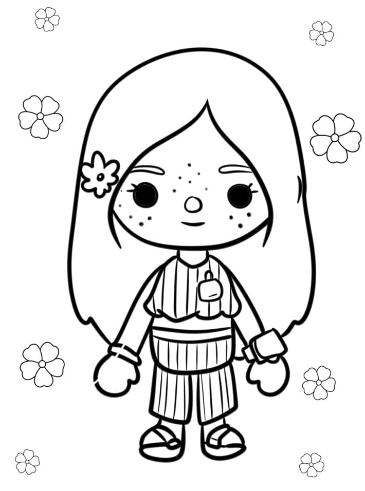 Toca Boca ausmalbilder