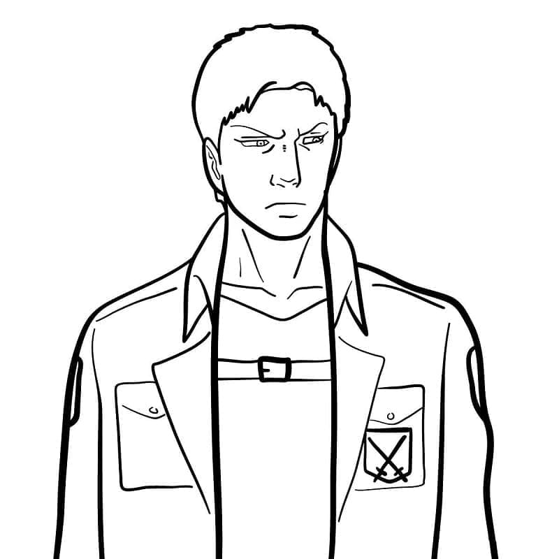 Attack on Titan zum Drucken ausmalbilder