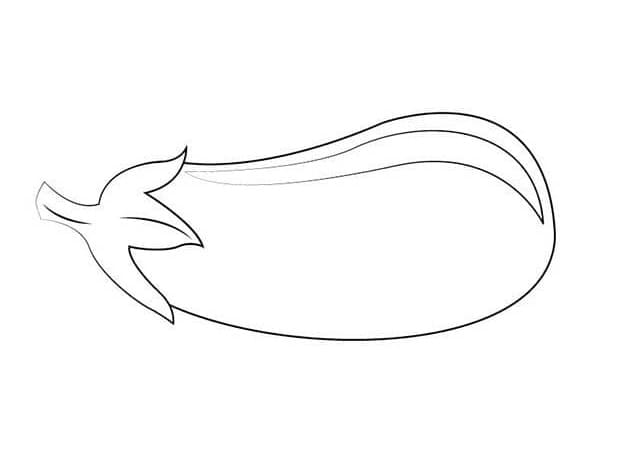 Aubergine Bild ausmalbilder