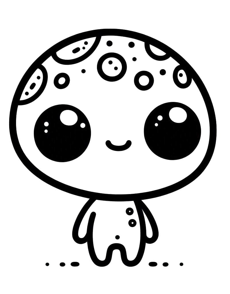 Außerirdischer Druckbares Für Kinder ausmalbilder