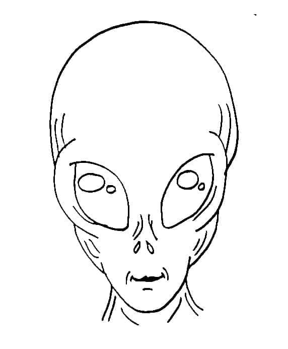 Außerirdischer Zum Drucken Gratis ausmalbilder