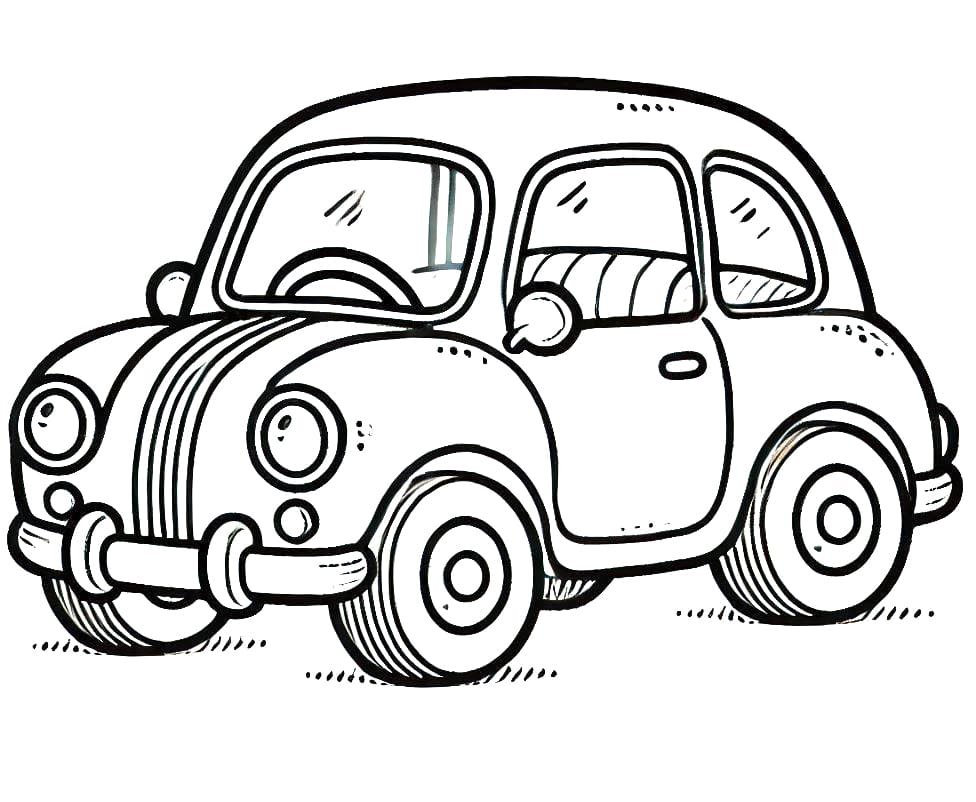 Auto Bild ausmalbilder