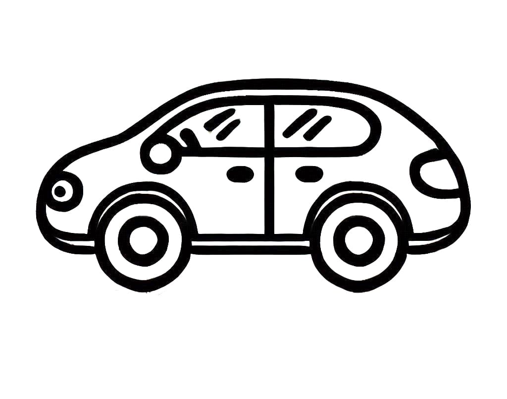 Auto für Kinder ausmalbilder