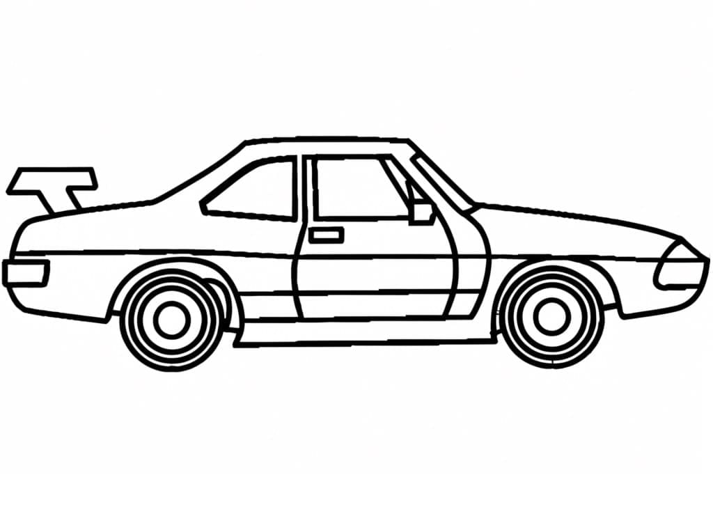 Auto kostenlos ausmalbilder