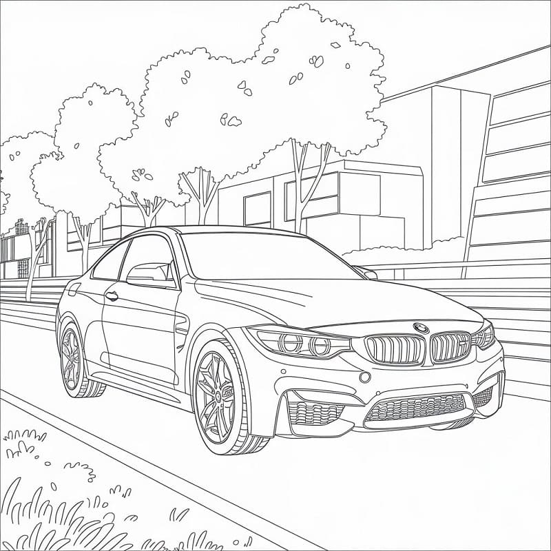 BMW Bild ausmalbilder