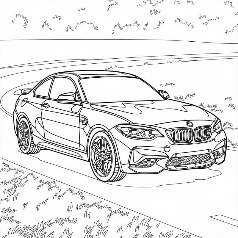 BMW druckfertig ausmalbilder