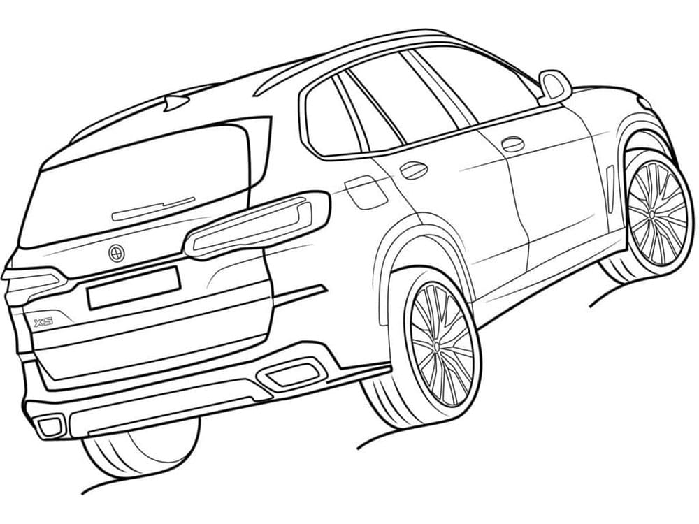 BMW zum Drucken ausmalbilder