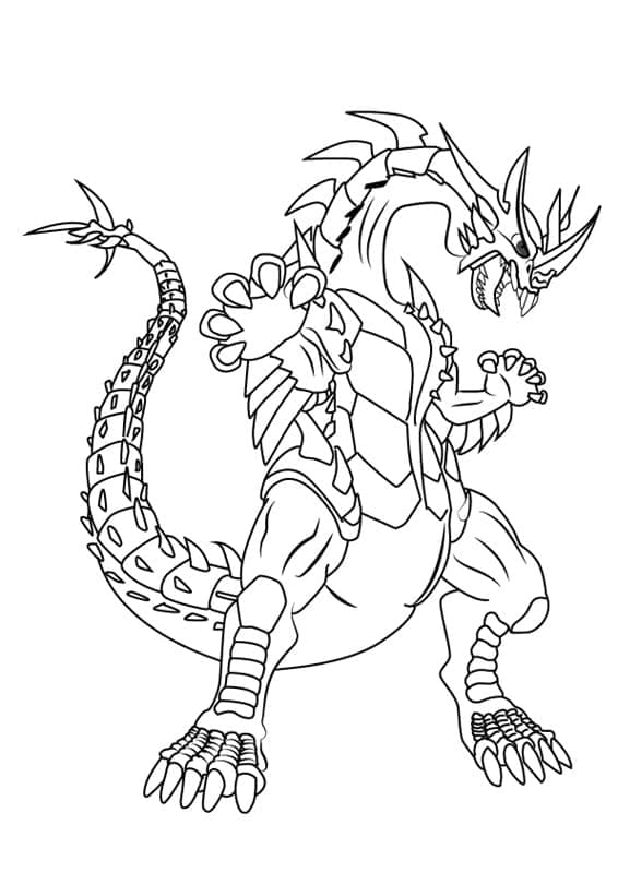 Bakugan Malvorlage für Kinder ausmalbilder