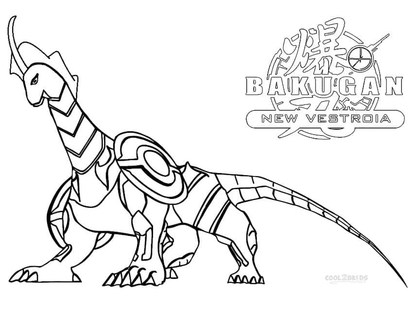 Bakugan ausdrucken ausmalbilder