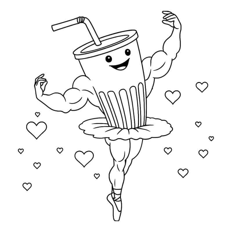 Ballerino Lololo Italian Brainrot ausmalbilder