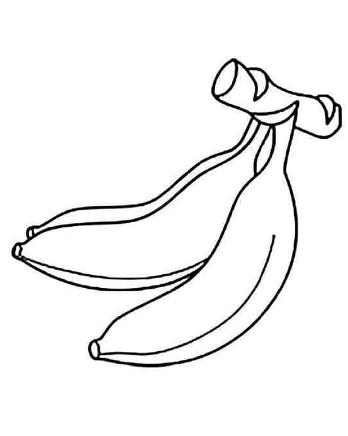 Banane (1) ausmalbilder