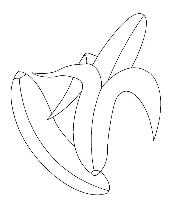 Banane (4) ausmalbilder