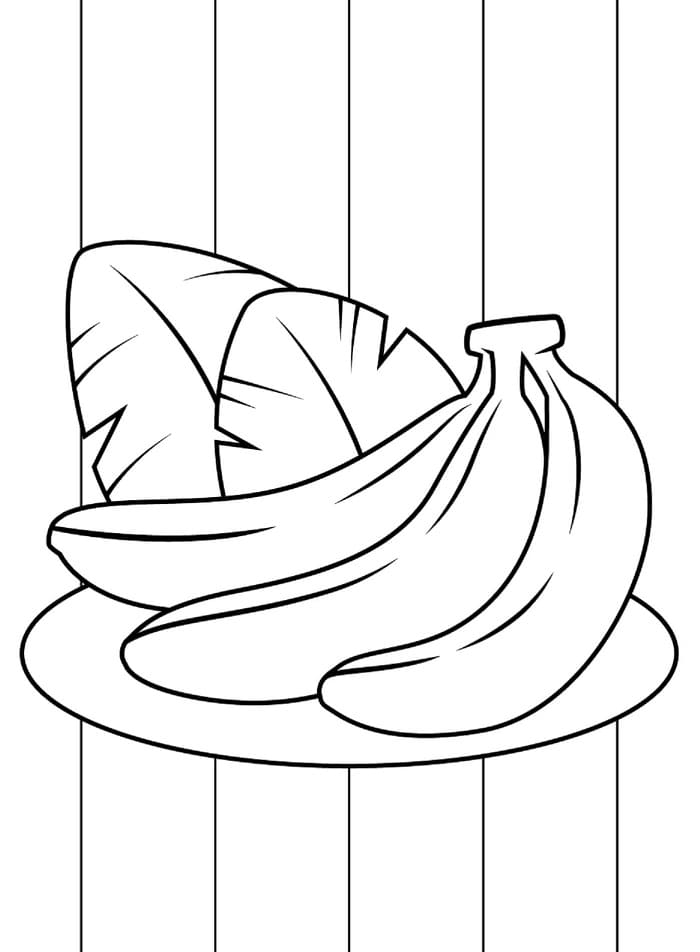 Banane (6) ausmalbilder