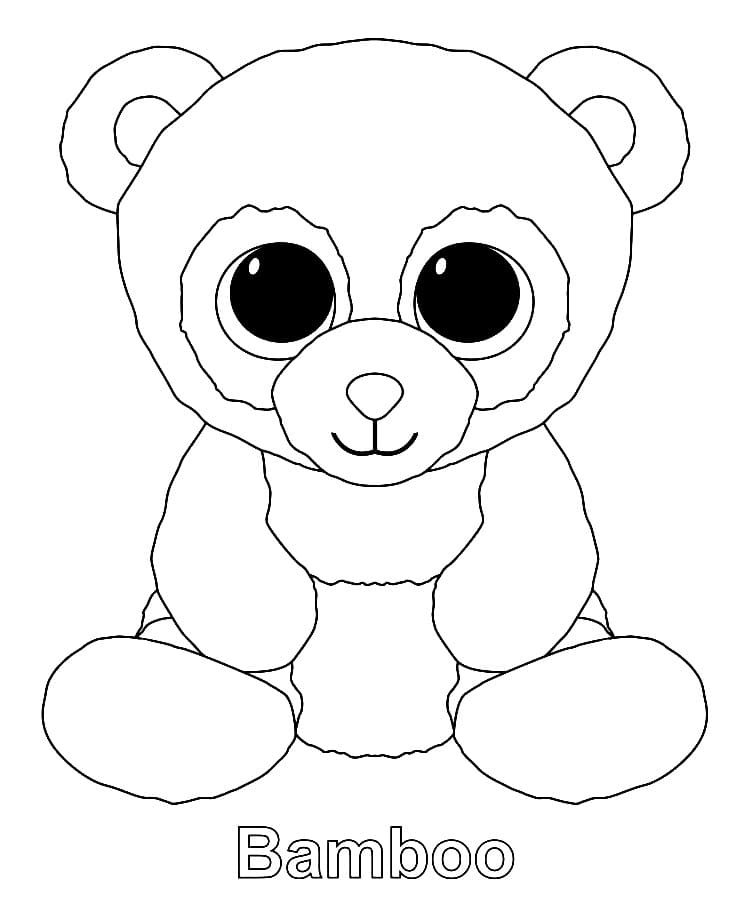 Beanie Boos ausmalbilder