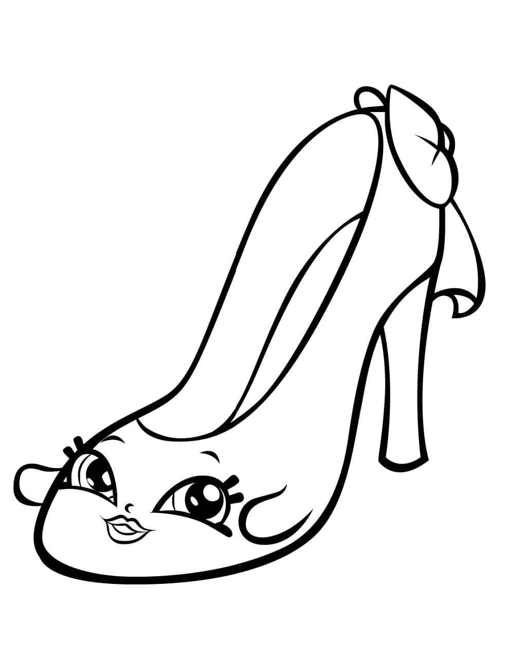 Beverley Heels Shopkins ausmalbilder