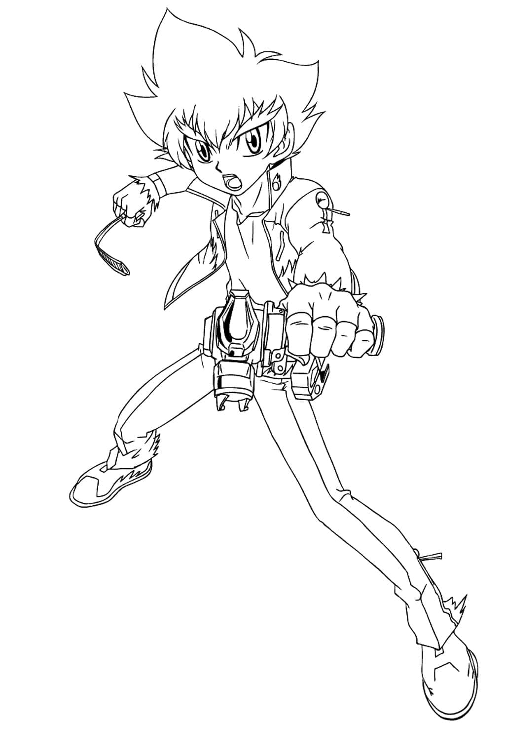 Beyblade Anime ausmalbilder