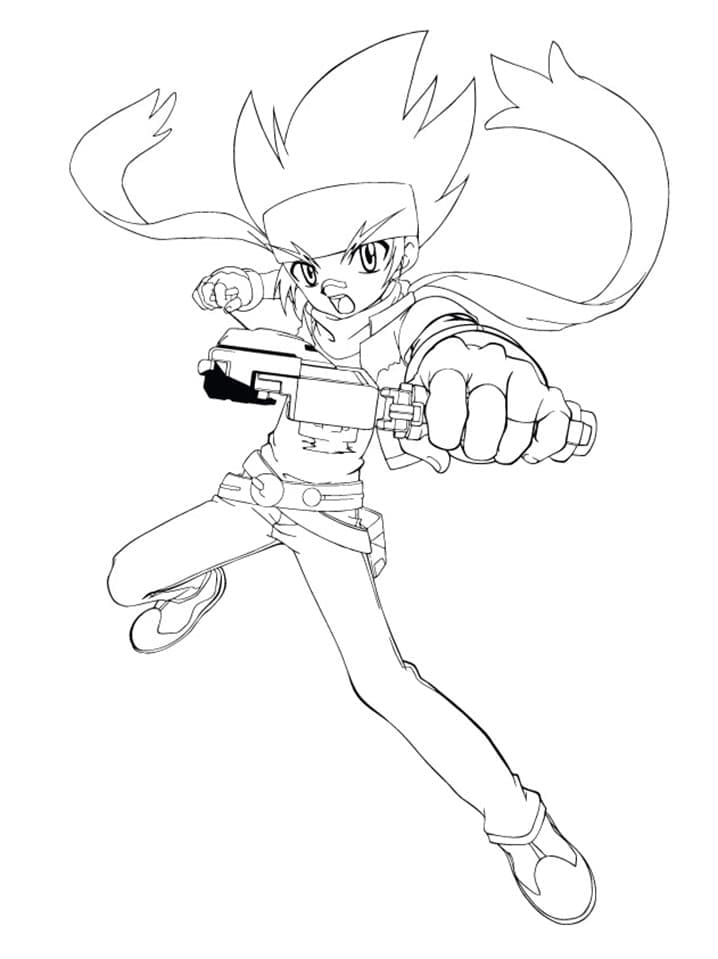 Beyblade Bild gratis ausmalbilder