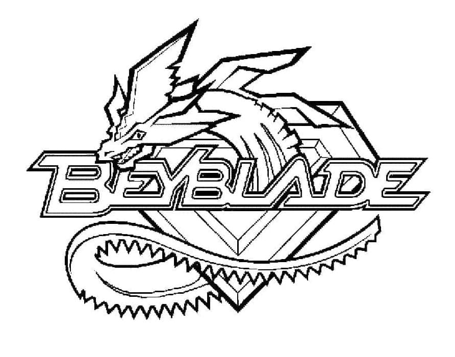 Beyblade für 1-jährige Kinder ausmalbilder