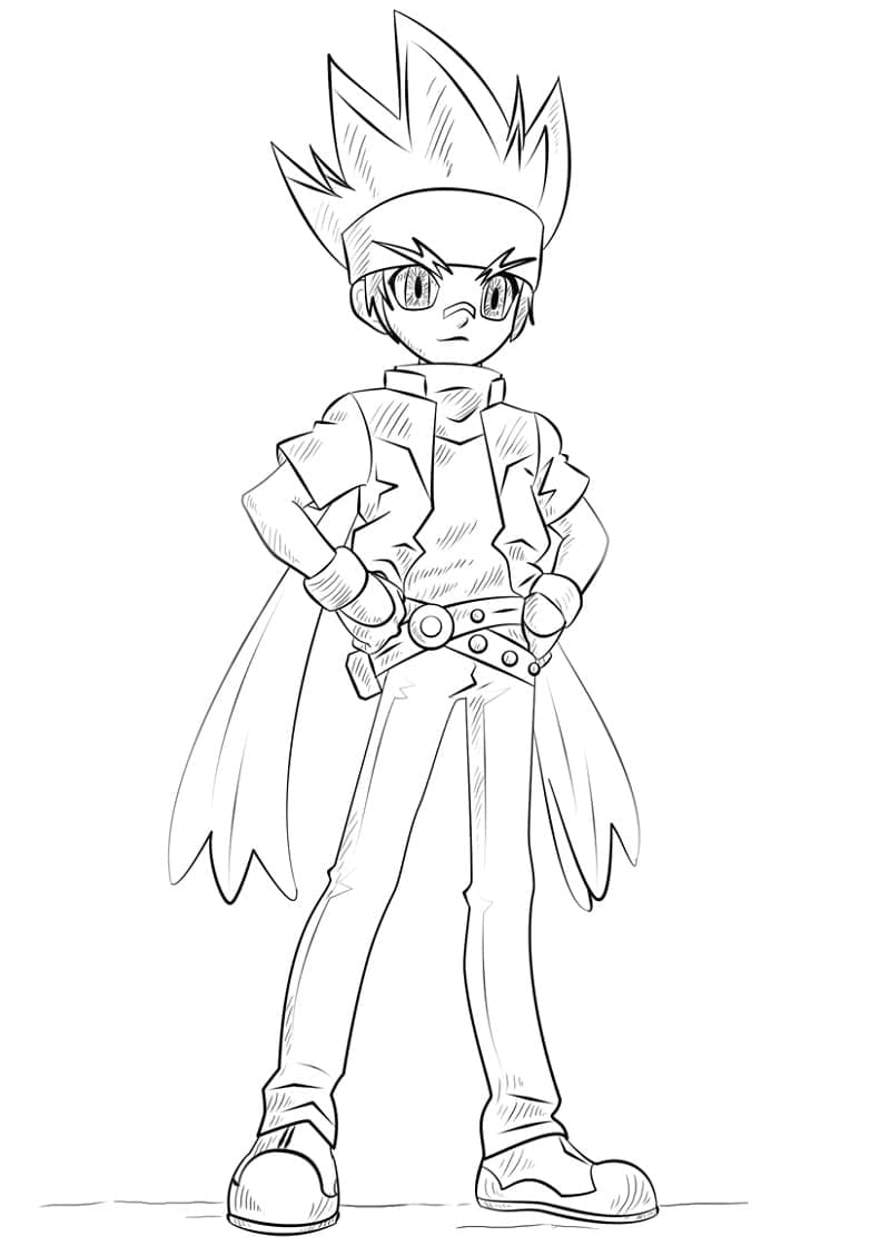 Beyblade für Kinder ausmalbilder