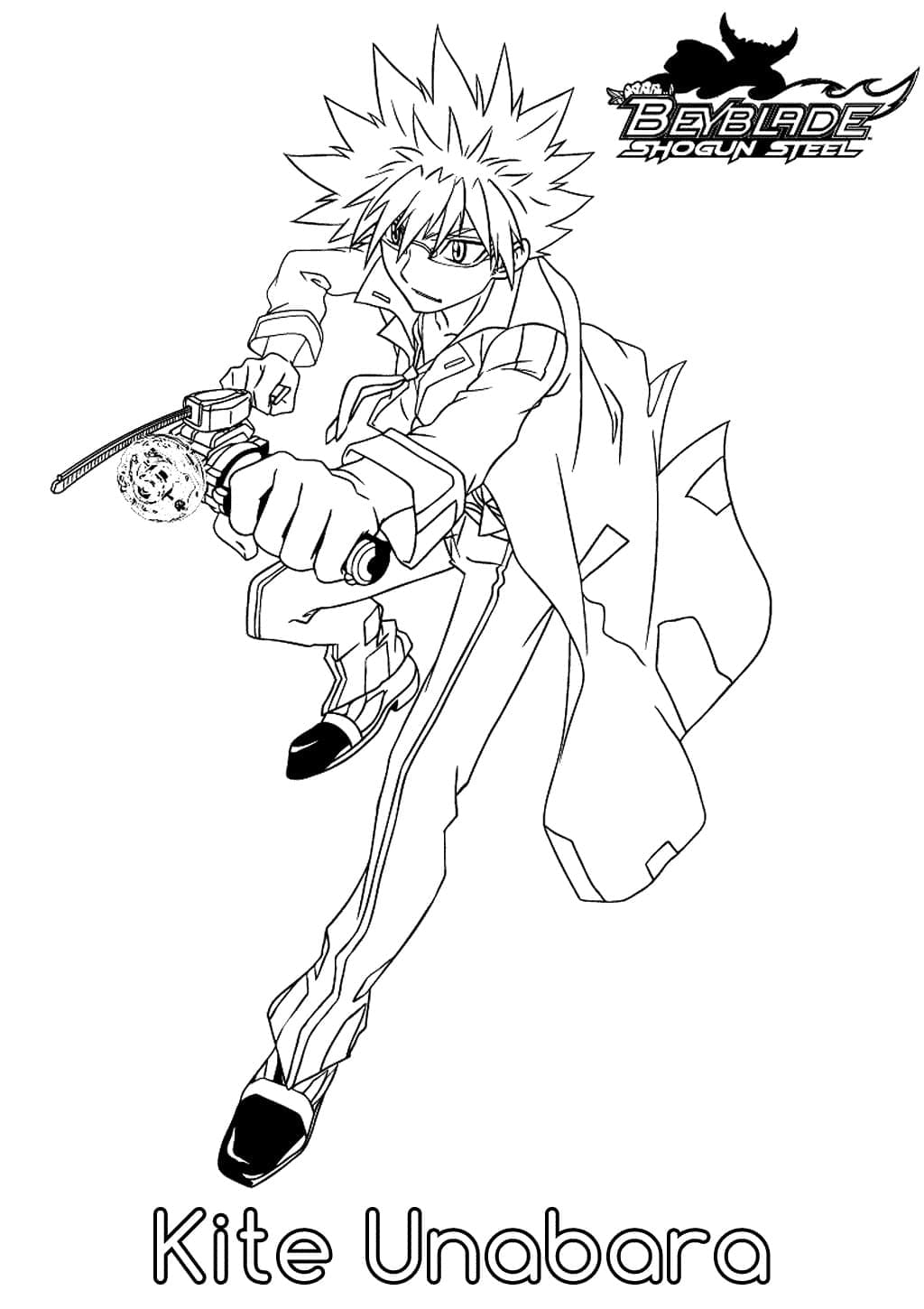 Beyblade kostenlos ausmalbilder