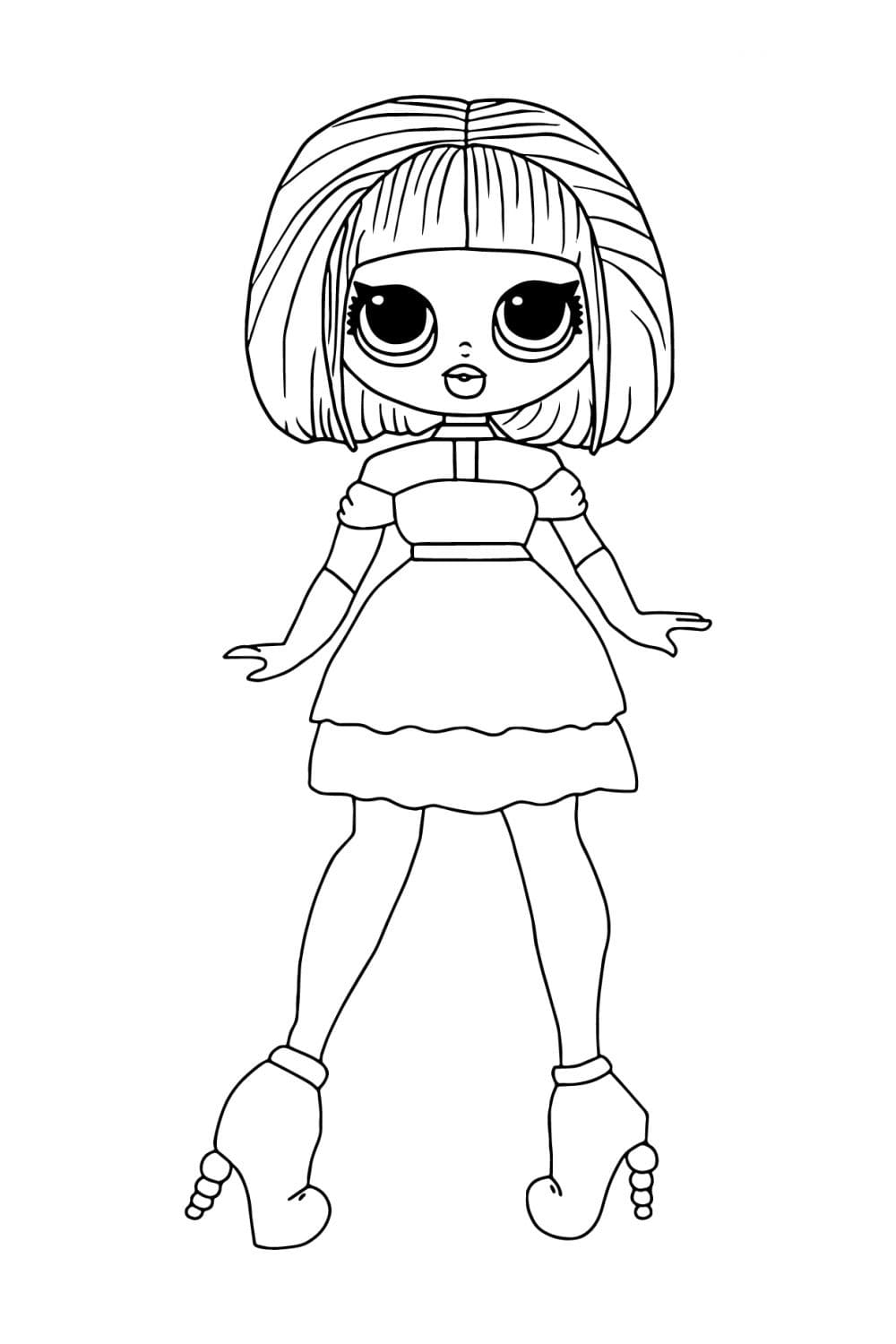 Big Sister Sugar di LOL OMG ausmalbilder