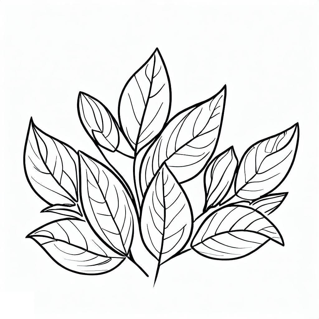 Blatt druckbar für Kinder ausmalbilder