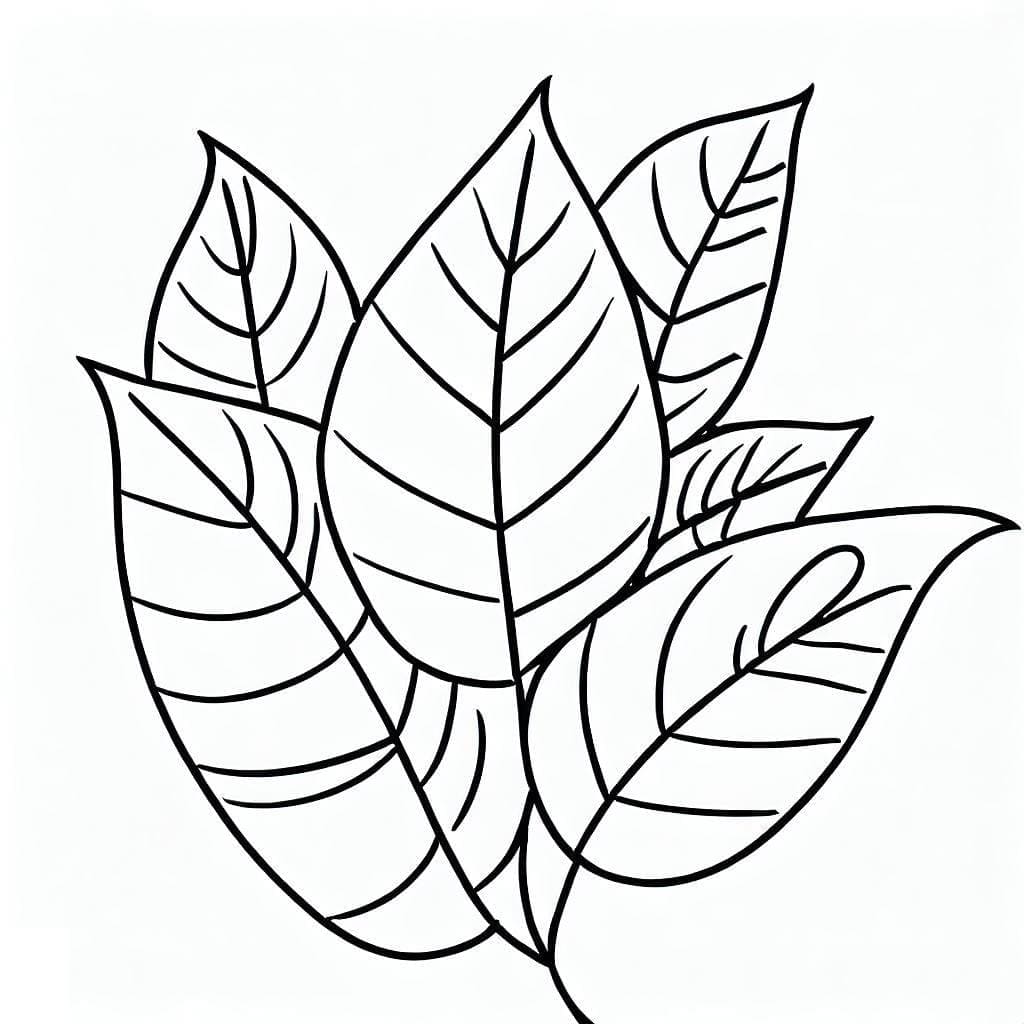 Blatt kostenlos für Kinder ausmalbilder