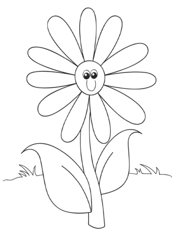 Blume Bild ausmalbilder