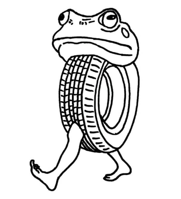 Boneca Ambalabu Brainrot ausmalbilder