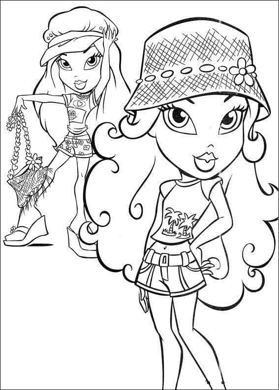 Bratz Bild ausmalbilder