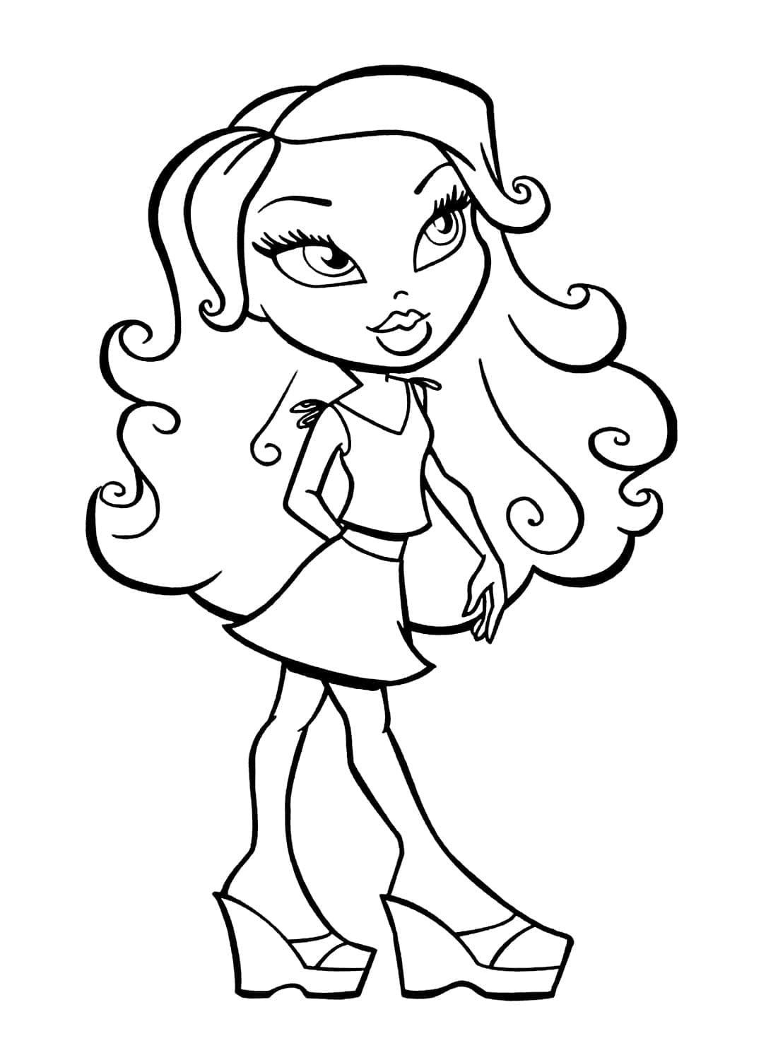 Bratz Für 2-Jährige Kinder ausmalbilder