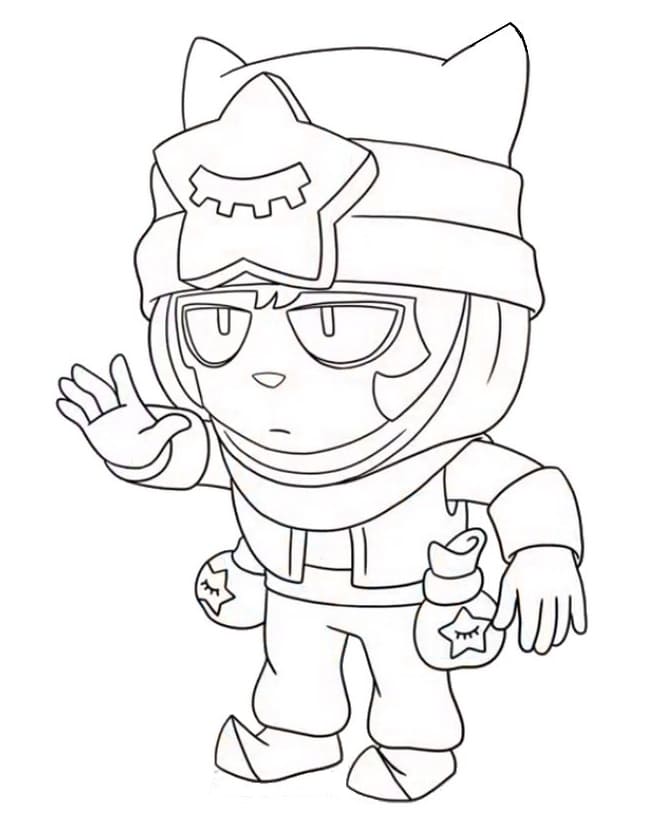 Brawl Stars Sandy ausmalbilder