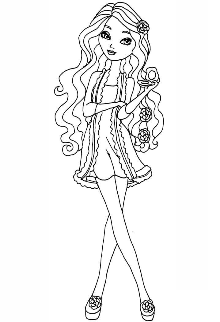 Briar Beauty nel Ever After High ausmalbilder