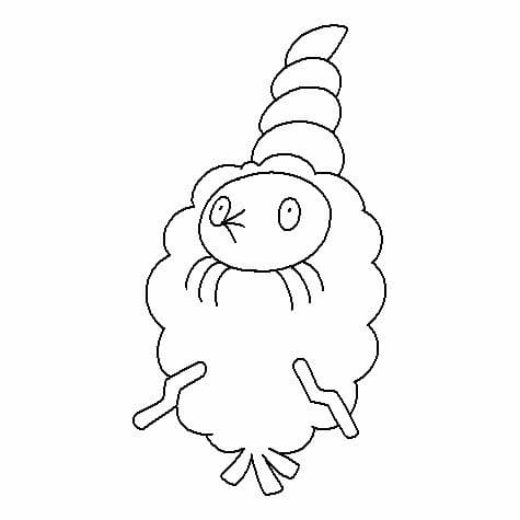 Burmy Pokemon ausmalbilder