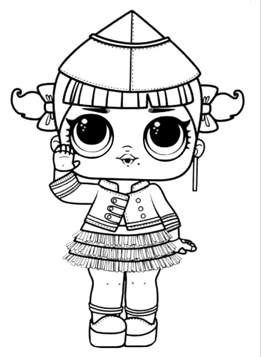 Cadet di LOL Surprise ausmalbilder