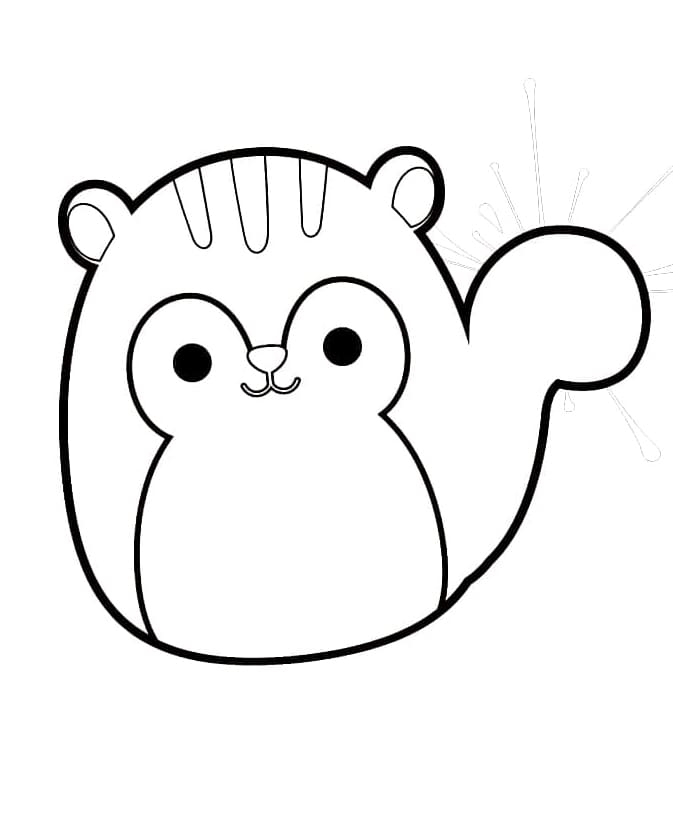 Cartoon Squishmallows ausmalbilder