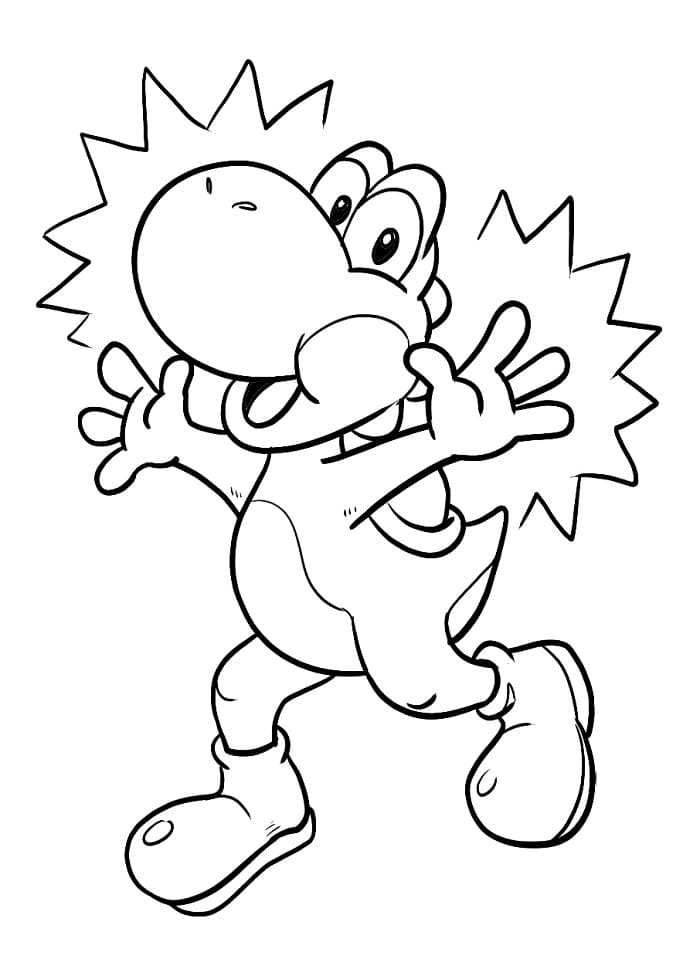 Yoshi ausmalbilder
