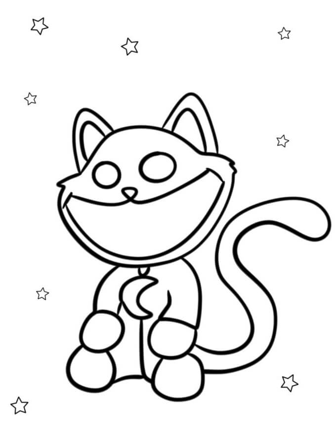 Catnap Druckbar Frei ausmalbilder