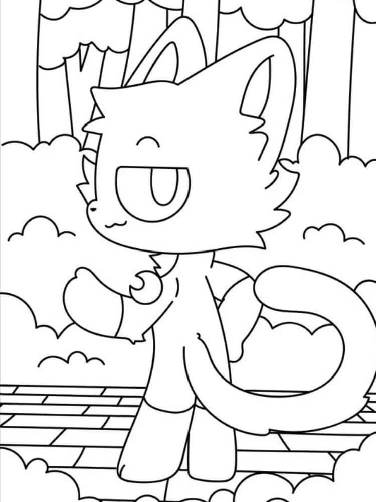 Catnap Druckbares Für Kinder ausmalbilder