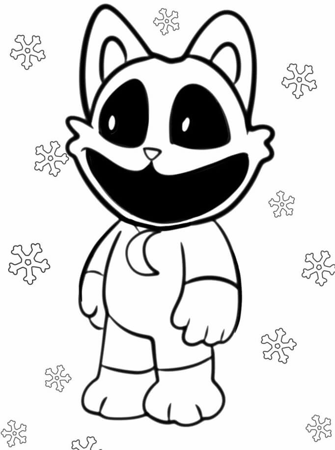 Catnap Drucken ausmalbilder