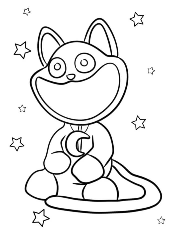 Catnap Für Kinder Gratis ausmalbilder