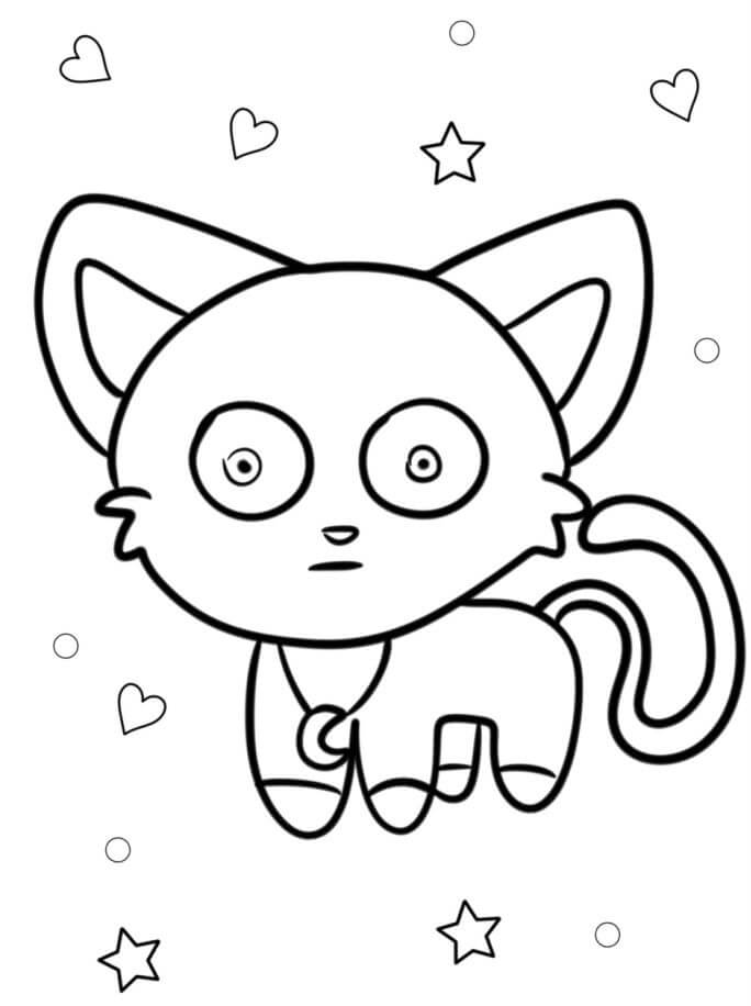 Catnap Gratis ausmalbilder