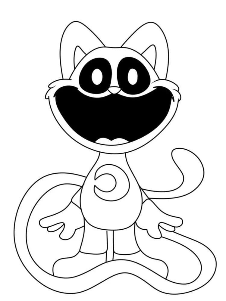 Catnap Von Poppy Playtime ausmalbilder