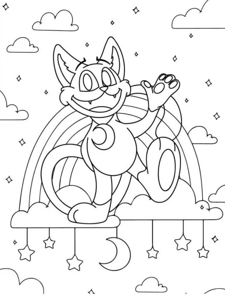 Catnap Zum Drucken Gratis ausmalbilder