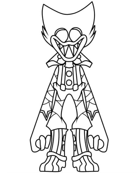 Charakter Huggy Wuggy ausmalbilder