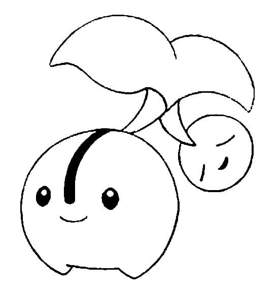 Cherubi Pokemon ausmalbilder